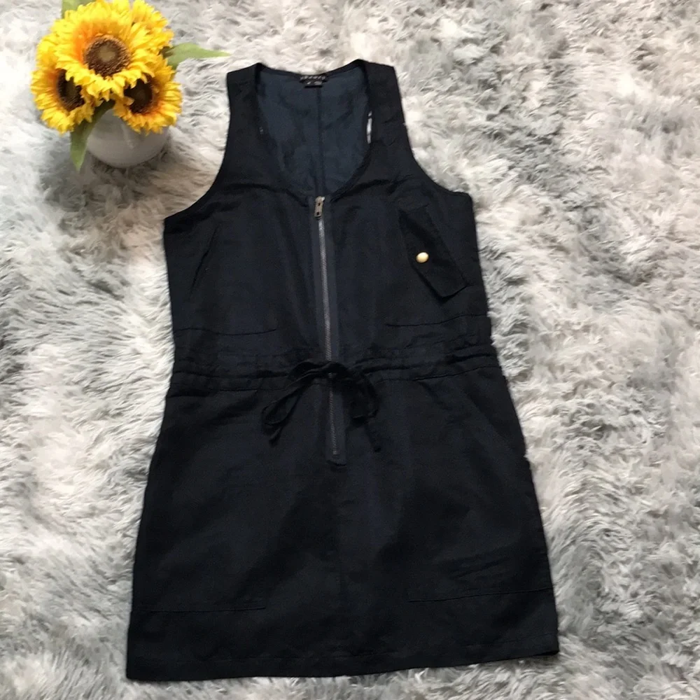 Theory Auggie Utility Dress - Picture 2 of 7